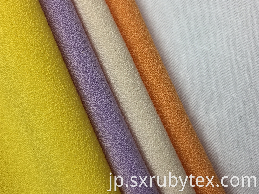 Polyester Crepe Solid Fabric